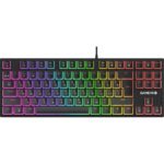 Клавіатура GamePro MK80R Red Switch RGB USB Black (MK80R)