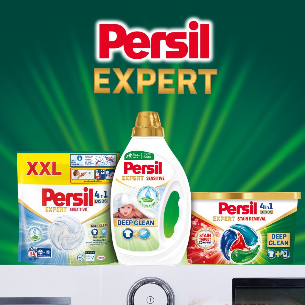 Гель для прання Persil Expert Sensitive Deep Clean 2.7 л (9000101566789)