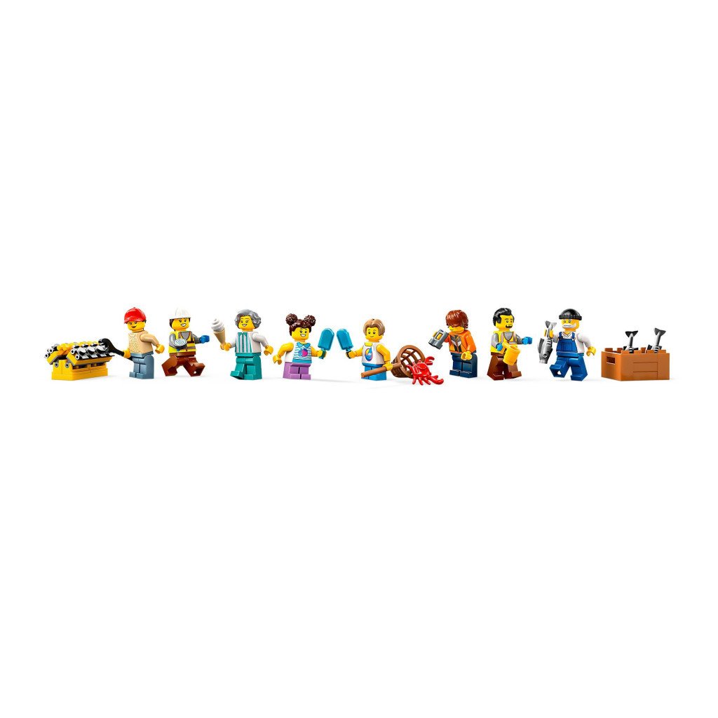 Конструктор LEGO City Морська гавань із вантажним судном (60422)