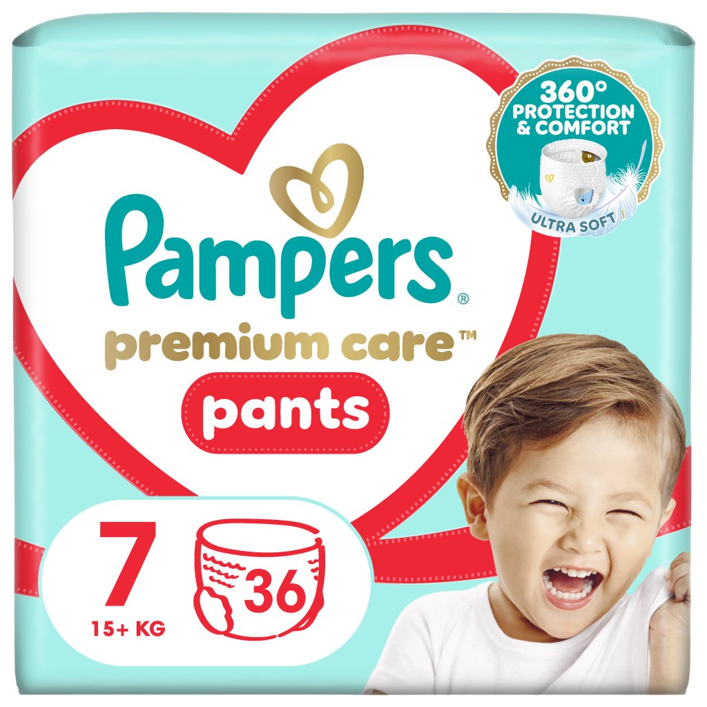 Підгузки Pampers Premium Care Pants Розмір 7 (17+ кг) 36 шт (8700216339001)