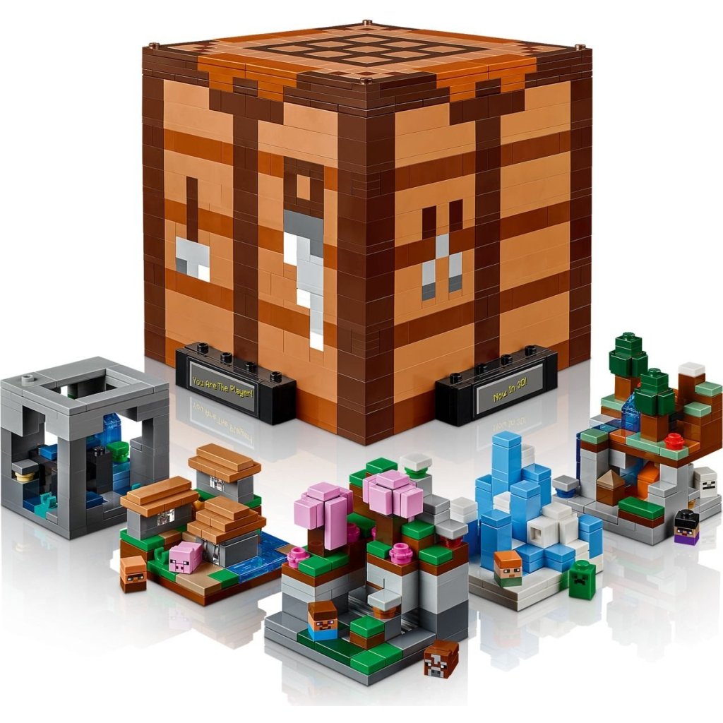 Конструктор LEGO Minecraft Верстак 1195 деталей (21265)