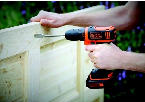 Шуруповерт Black&Decker BDCDD12, 10.8V, 26Нм, Li-Ion (BDCDD12)