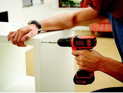Шуруповерт Black&Decker BDCDD12, 10.8V, 26Нм, Li-Ion (BDCDD12)