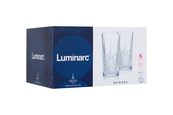 Набір склянок Luminarc Rhodes
