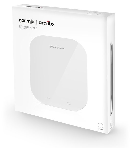 Ваги кухонні Gorenje KT 10 ORAITO W (KT10ORAW)