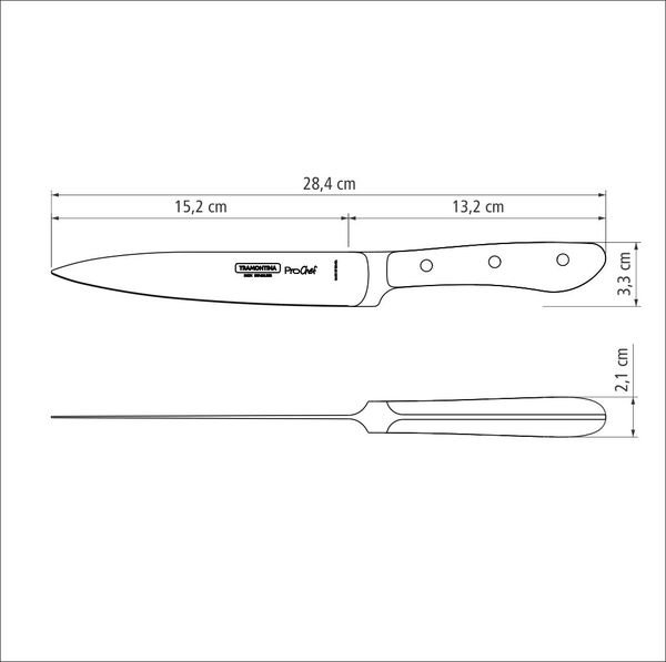 Кухонний ніж Tramontina Prochef 152 мм (24160/006)