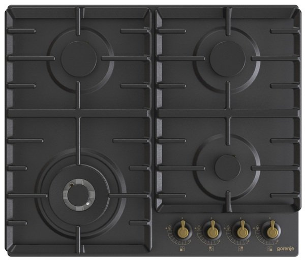 Газова варильна поверхня Gorenje GW 642 CLB (BG6AB-G0B)