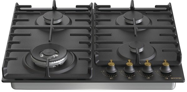 Газова варильна поверхня Gorenje GW 642 CLB (BG6AB-G0B)