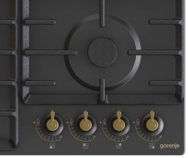 Газова варильна поверхня Gorenje GW 642 CLB (BG6AB-G0B)