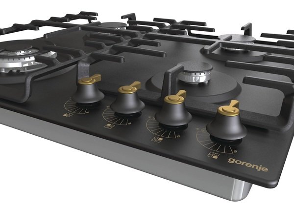 Газова варильна поверхня Gorenje GW 642 CLB (BG6AB-G0B)