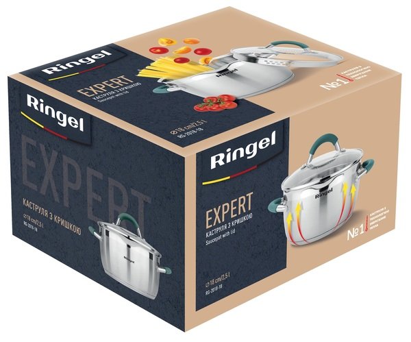 Каструля RINGEL Expert 18 см 2.5 л