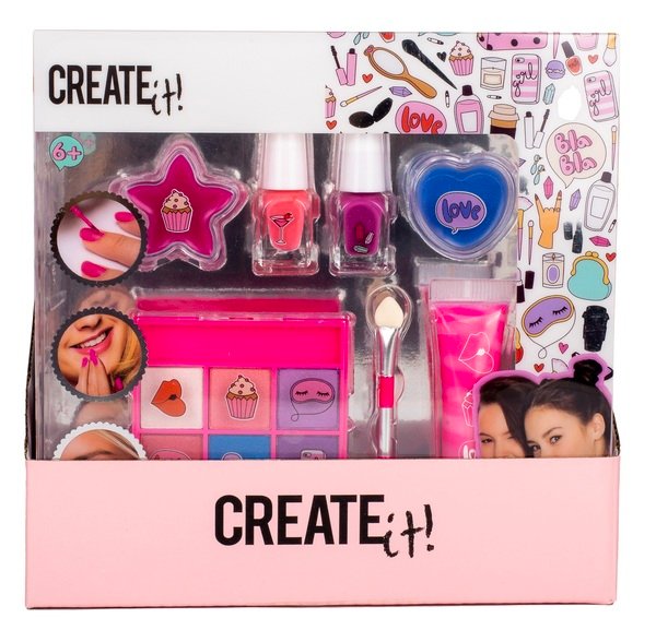 Набір дитячої косметики Create IT! Рожево-ліловий