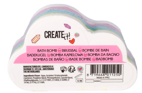 Бомбочка для ванної Create IT! в асортименті (84565)