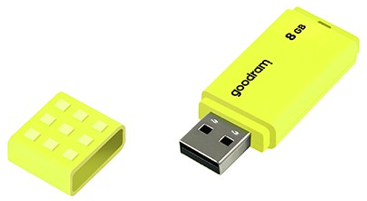 Flash Drive Goodram USB 8GB UME2 (UME2-0080Y0R11) Yellow