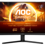 Монiтор 31.5″ AOC CQ32G4VE Black