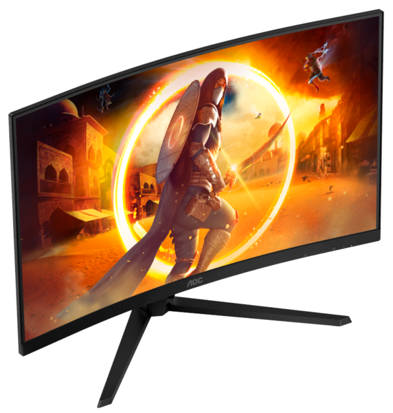 Монiтор 31.5″ AOC CQ32G4VE Black