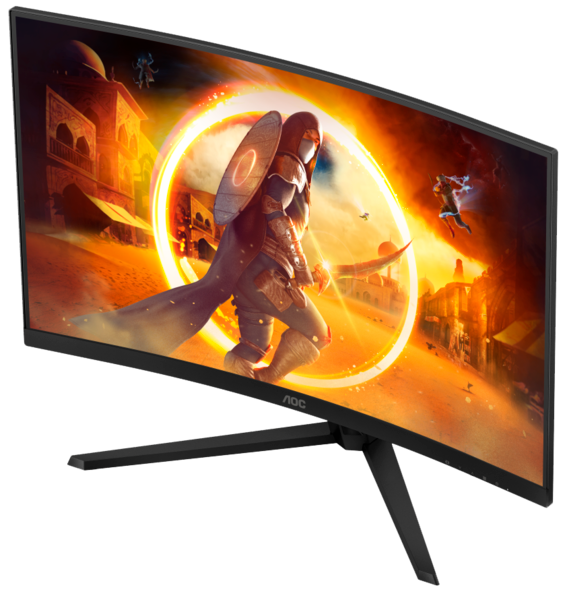 Монiтор 31.5″ AOC CQ32G4VE Black