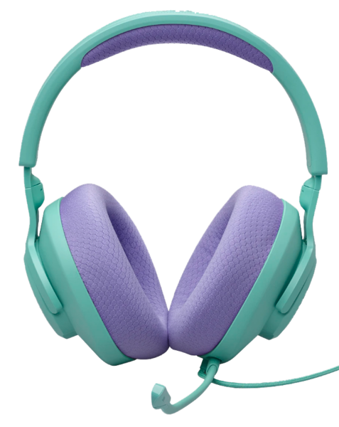 Гарнітура JBL QUANTUM 100M2 Cyan (JBLQTUM100M2CYN)
