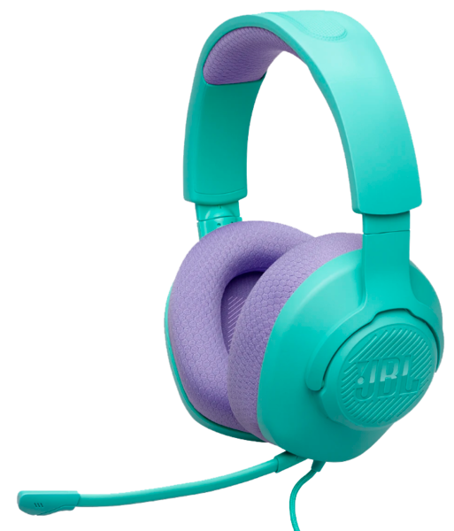 Гарнітура JBL QUANTUM 100M2 Cyan (JBLQTUM100M2CYN)