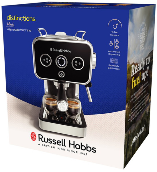Кавоварка еспрессо Russell Hobbs 26450-56 Distinctions Black