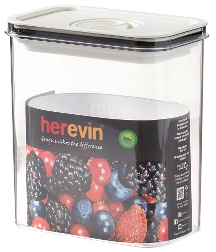 Контейнер HEREVIN Canister-Vacuum Lid-White-Black 1.8 л (161184-000)