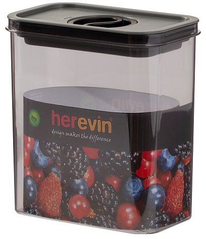 Контейнер HEREVIN Canister-Vacuum Lid-White-Black 1.8 л (161184-000)