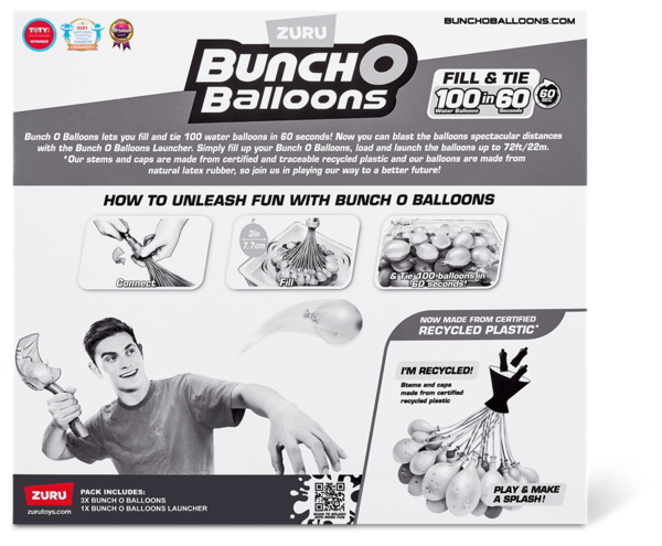 Ігровий набір Bunch O Balloons Запускач і 100 водних куль (56490)
