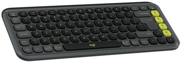 Клавіатура Logitech POP Icon Keys Bluetooth UA Graphite (920-013157)