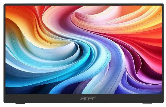 Монiтор 15.6″ Acer PM161QB1bmiuux (UM.ZP1EE.101) Black