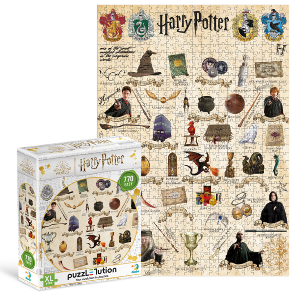 Пазл Dodo Easy-XL Harry Potter, Посібник для чарівників (200569)