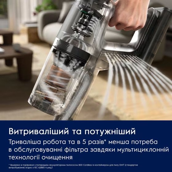 Акумуляторний пилосос Electrolux EP83HB25UV