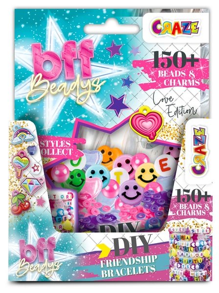 Набір Craze Бусини і шарми BFF, 150 шт