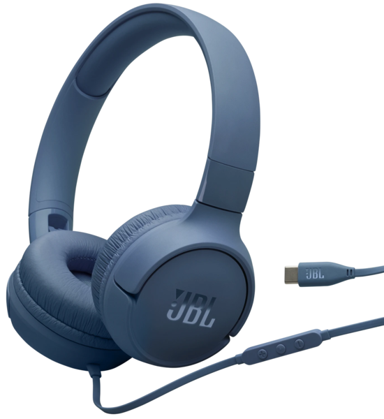 Гарнітура JBL TUNE 520C Blue (JBLT520CBLU)