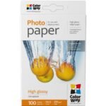 Фотопапір ColorWay 10×15 200г glossy, 100с (PG2001004R)