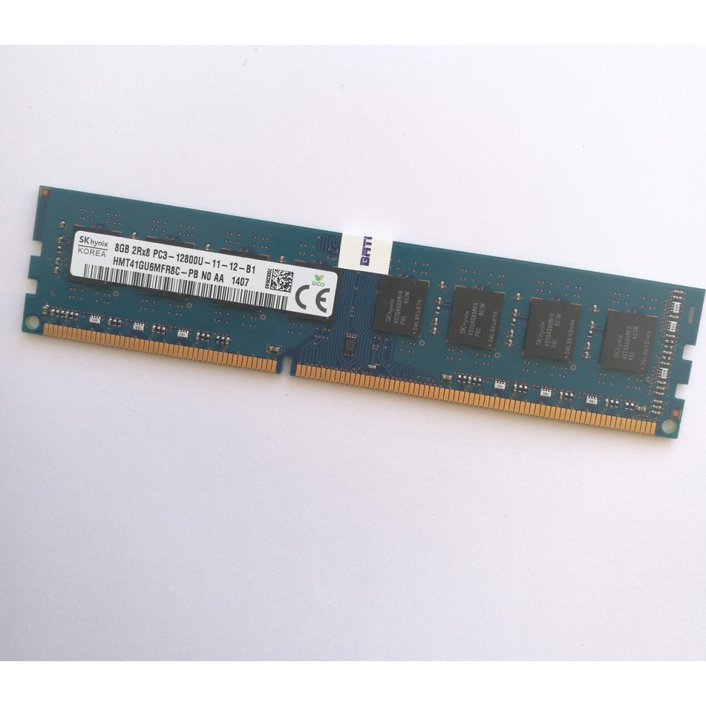 Модуль пам’яті для комп’ютера DDR3 8GB 1600 MHz Hynix (HMT41GU6MFR8C-PBN0 / HMT41GU6 / HMT41GU6)