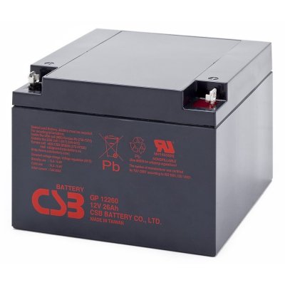 Батарея до ДБЖ CSB 12В 26 Ач (GP12260)