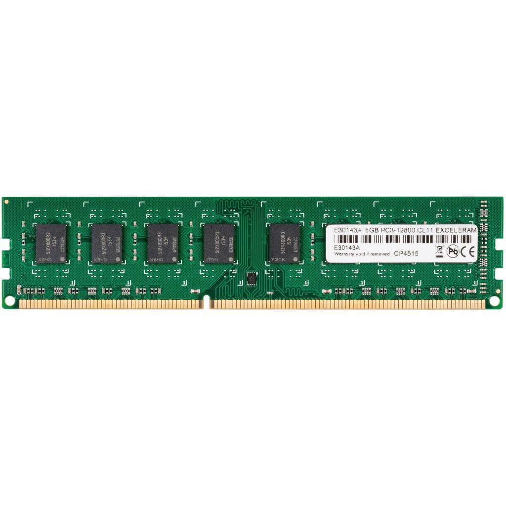 Модуль пам’яті для комп’ютера DDR3 8GB 1600 MHz eXceleram (E30143A)