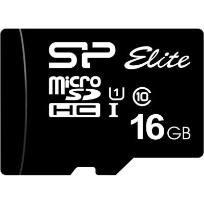 Карта пам’яті Silicon Power 16Gb microSDHC UHS-I class 10 (SP016GBSTHBU1V10SP)