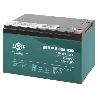 Батарея до ДБЖ LogicPower 12В 12 Ач (6-DZM-12) (3536)
