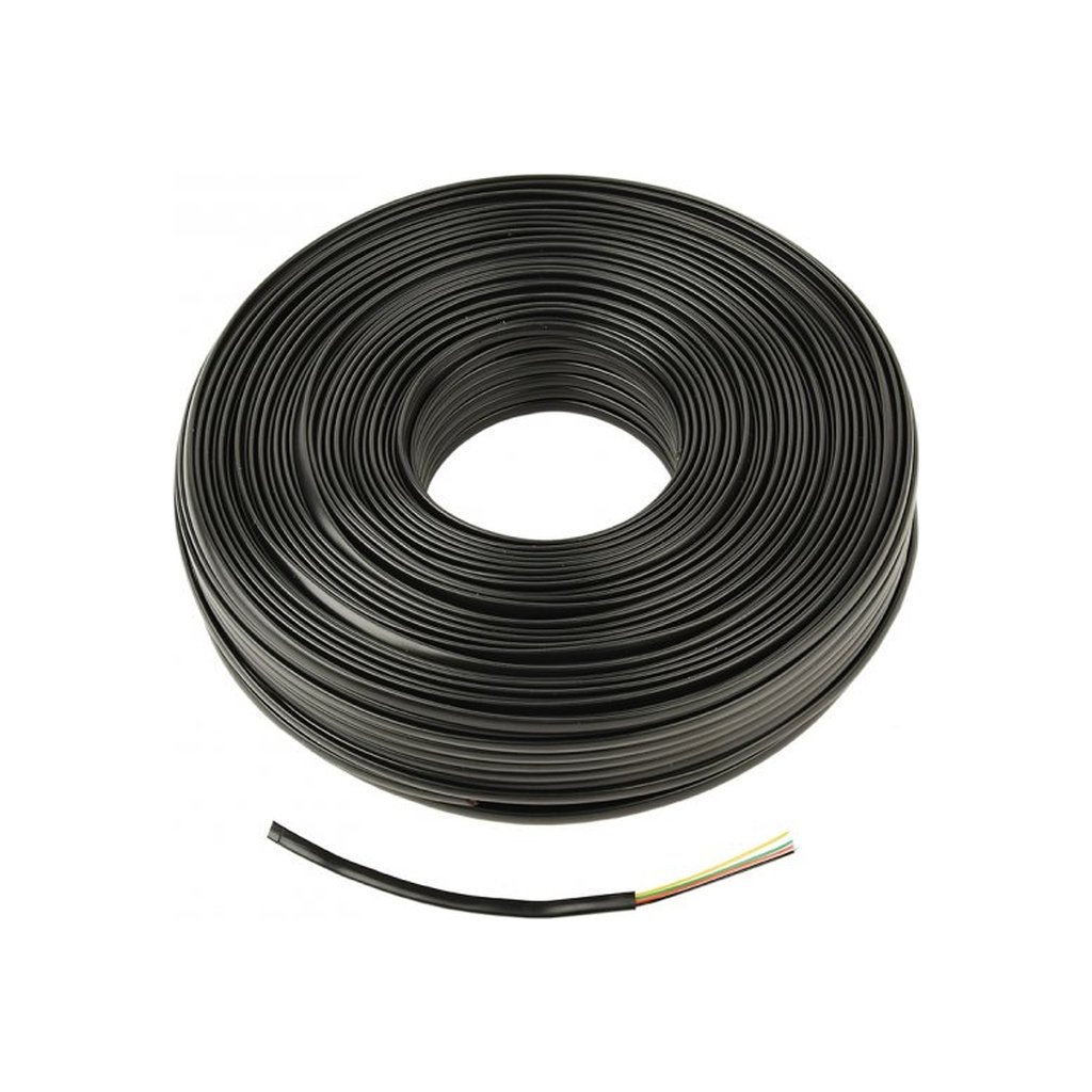 Кабель телефонний Cablexpert TC1000S-100M-B