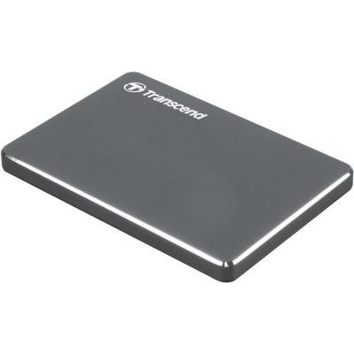 Зовнішній жорсткий диск 2.5″ 2TB Transcend (TS2TSJ25C3N)