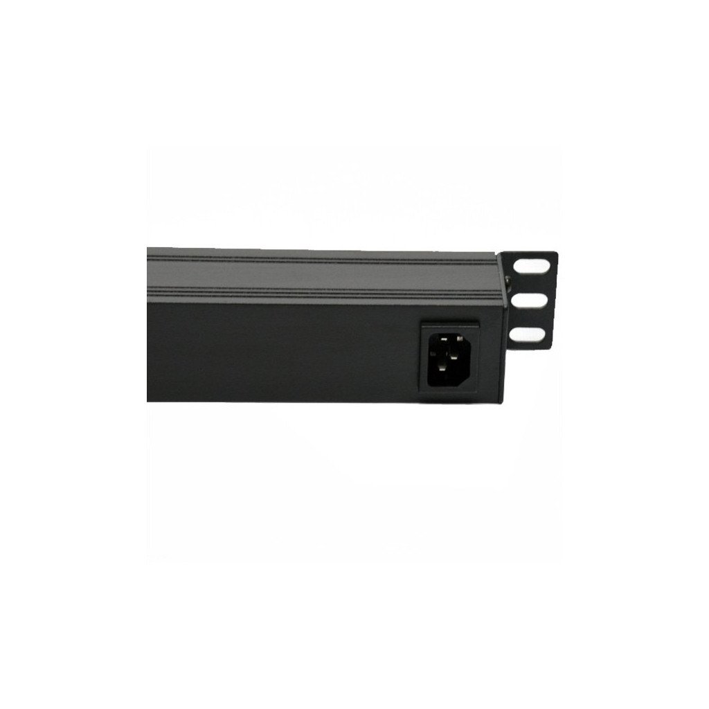 Силовий блок Eserver 19″ 9 розеток, без выкл., без кабеля, алюм. корпус, 16А (WT-2261A-GER-9WAY-WO)