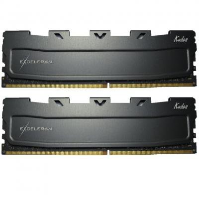 Модуль пам’яті для комп’ютера DDR3L 16GB (2x8GB) 1600 MHz Black Kudos eXceleram (EKBLACK3161611LAD)