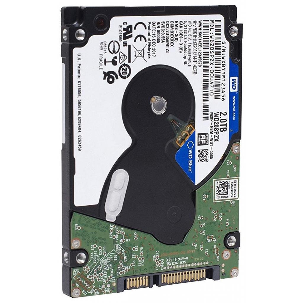 Жорсткий диск для ноутбука 2.5″ 2TB WD (WD20SPZX)