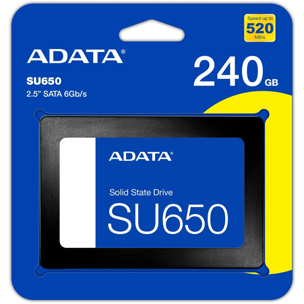 Накопичувач SSD 2.5″ 240GB ADATA (ASU650SS-240GT-R)