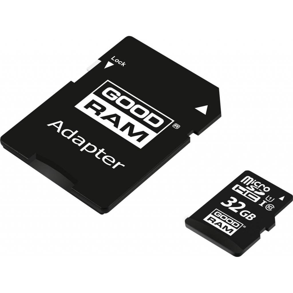 Карта пам’яті Goodram 32GB microSDHC Class 10 (M1AA-0320R12)