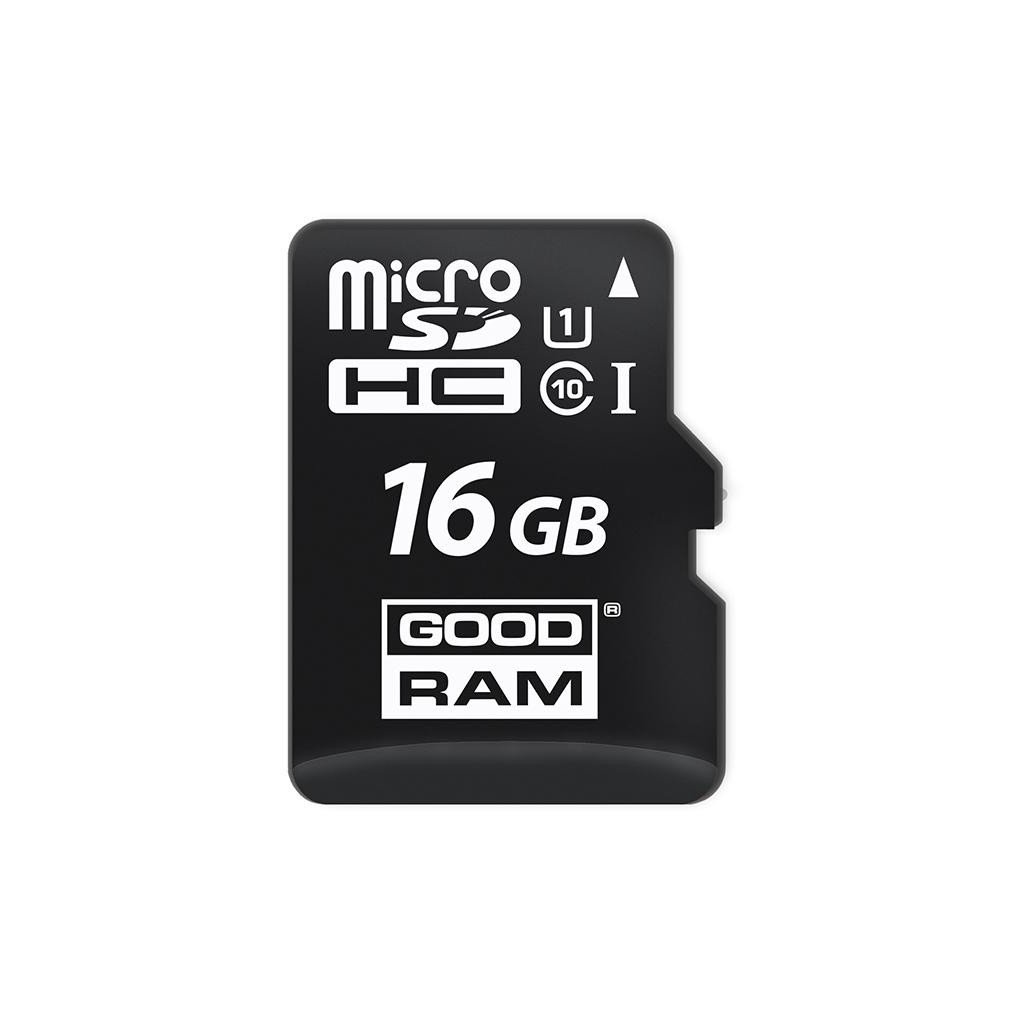 Карта пам’яті Goodram 16GB microSDHC Class 10 (M1AA-0160R12)
