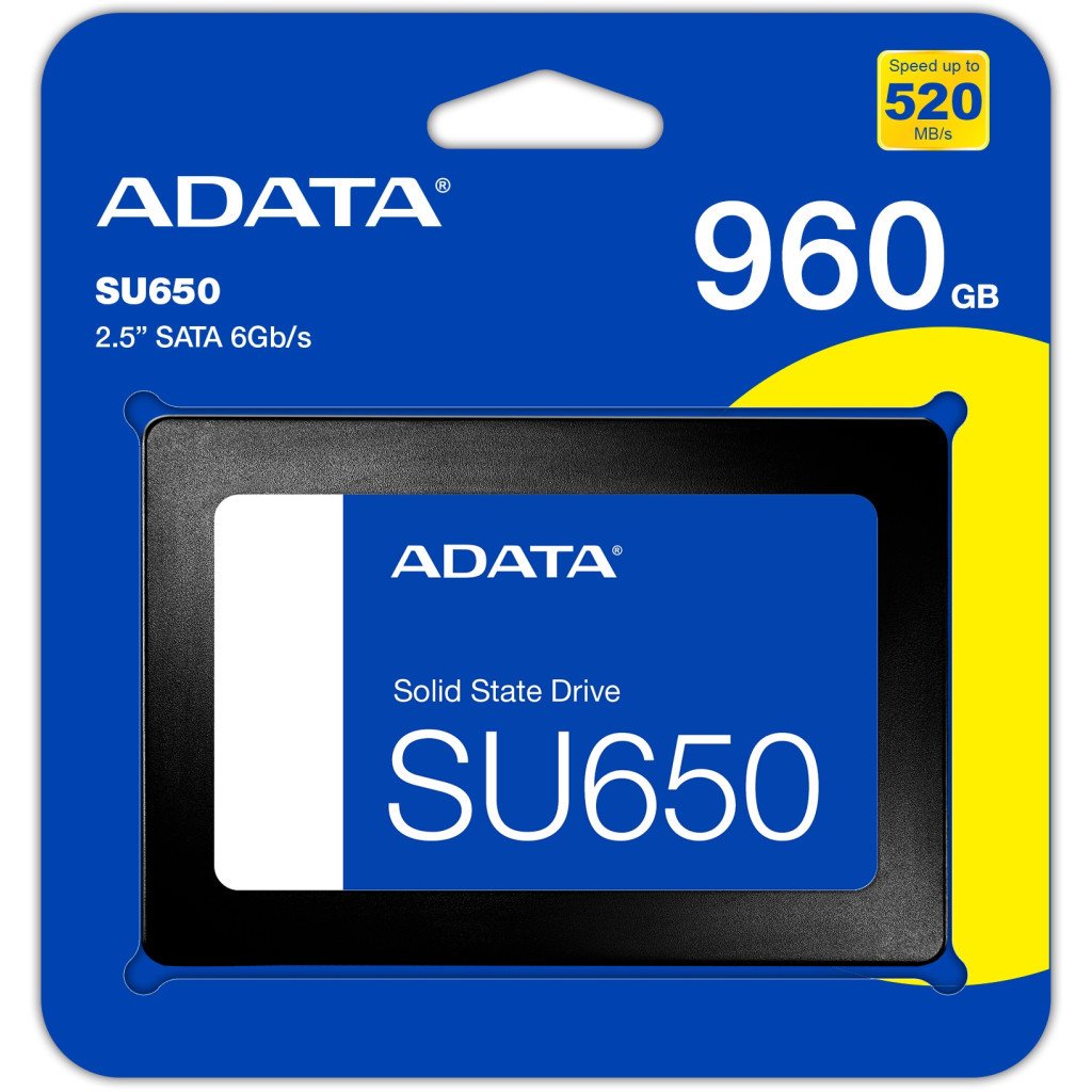 Накопичувач SSD 2.5″ 960GB ADATA (ASU650SS-960GT-R)