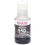 Чорнило WWM EPSON M1100/M1120 140г Black Pigmented (E110BP)