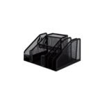 Підставка для дрібниць Buromax 210x150x100 мм, wire mesh, black (BM.6241-01)